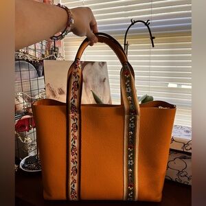 Tory Burch Perry Tote - Preloved (by me) - Marigold